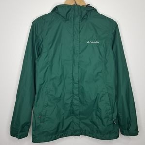 Green Columbia Raincoat